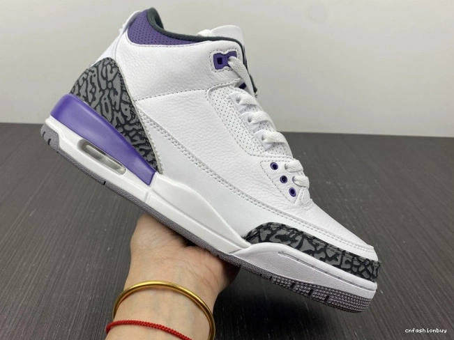 CT8532-105 'Dark Retro Jordan 3 Air Iris' 1122
